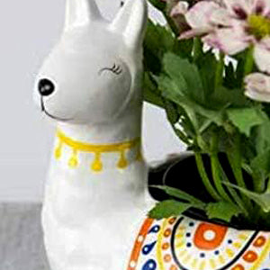 Ceramic Llama Pot