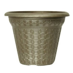 Brushed Cappuccino Plant Pot