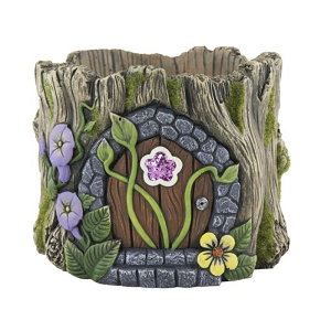 Cement Fairy Pot - Medium