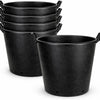 Pack of 5 - 50 Litre Plastic Container Plant Pot with Handles