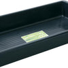Heavy Duty Rectangle Multi Purpose Black Plastic Garden Tray - 70 Litre - (Length: 120cm x Width: 60cm x Height: 12cm)