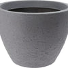 Grey Stone Effect Plastic Plant Pot Planter