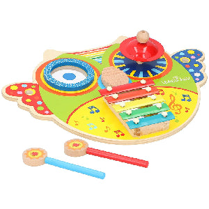 Children's Wooden Xylophone Owl Musical Instrument Toy (Suitable for Children 18 Months and Over)