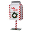 White Santa Mailbox for Children’s Cards & Letters to the North Pole