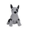 Light Grey Dogtooth Dog Door Stop