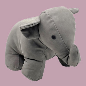 Dark Grey Elephant Door Stop