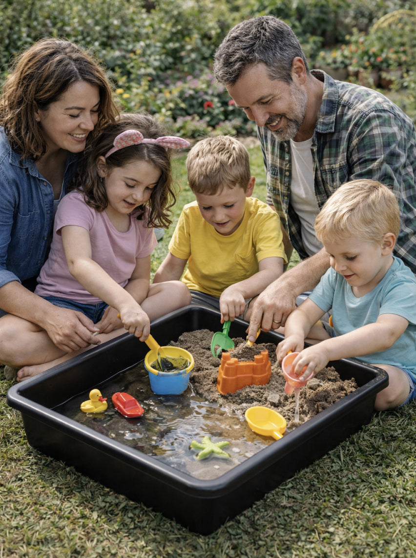 Muddy Hands Heavy Duty Garden Potting Tray | Large Rectangular Greenhouse Tray 64.5cm