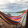 Cotton Hammock with Metal Stand
