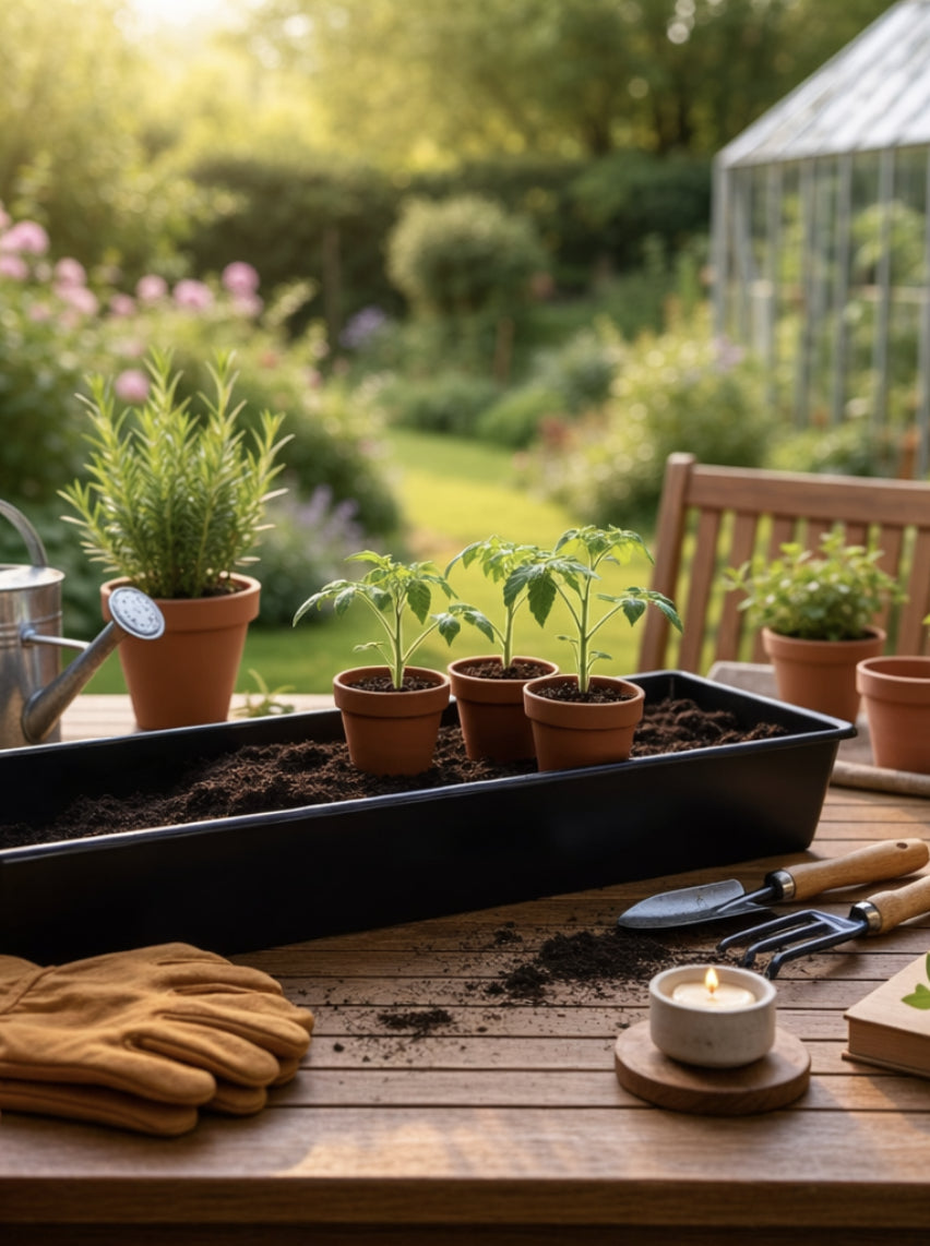 Muddy Hands Heavy Duty 17L Long Garden Tray