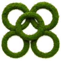 60 x 12" Wreath Rings