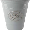 Olive Emblem Round Plant Pot