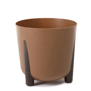 Brown Eco Friendly Plant Pot With Legs