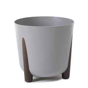 Grey Eco Friendly Plant Pot With Legs