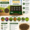Chicken Manure Pellets Organic Garden Fertiliser Plant Feed Soil Improver 10kg