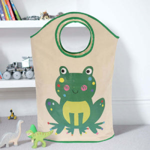 Pop Up Frog Laundry Bag