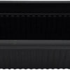 70cm Black Trough Planter
