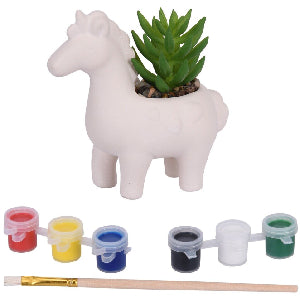 Copy of Children's Small Unicorn Artificial Plant Pot Painting Set