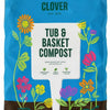 Clover 40L Tub & Basket Peat Compost Multi Purpose Potting Soil Hanging Pots