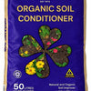 Clover Organic Soil Conditioner 50 Litre Bag Natural Compost Soil Improver