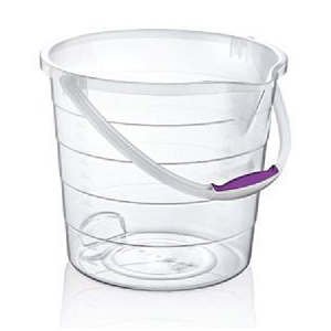 10 Litre Plastic Bucket with Carry Handle