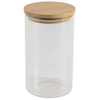 Glass Jar with Bamboo Lid