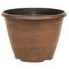 Copper Plant Pot with Rim