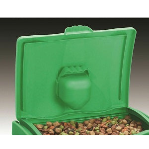 30 Litre Green Plastic Storage Bin