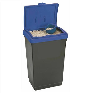 47 Litre Blue Plastic Storage Bin