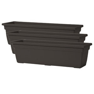 Set of 3 60cm Plastic Trough