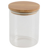 Glass Jar with Bamboo Lid