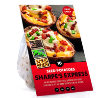 10 Pack of Sharpes Express Seed Potato First Early