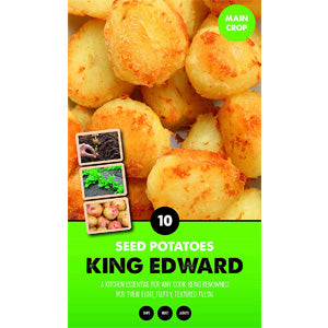 10 Pack of King Edward Seed Potato Main Crop