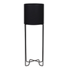Black Metal Plant Pot Stand