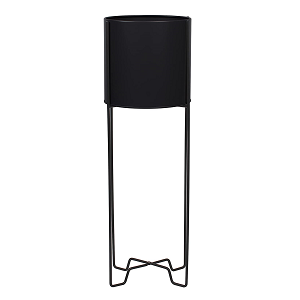 Black Metal Plant Pot Stand
