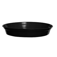 Heavy Duty Black Saucer - Pack of 2