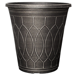 Brushed Marshland Tall Plant Pot