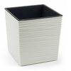 Cream Chisel Plant Pot