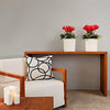 Cream Chisel Plant Pot