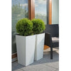 Black Chisel Plant Pot