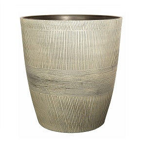muddy hands plant pots Ebony Grey Small Plant Pot