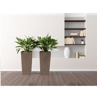 Grey Gloss Plant Pot