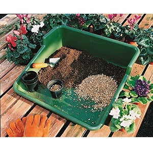 Green Plastic Potting Tray