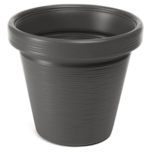 Grey Chisel Plant Pot