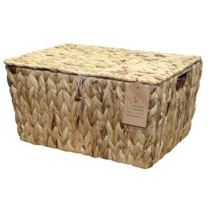 Set of 3 Water Hyacinth Storage Basket