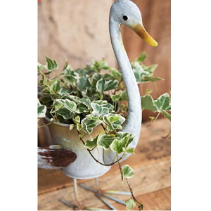 Swan Garden Planter