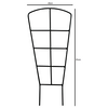 Large Metal Fan Trellis
