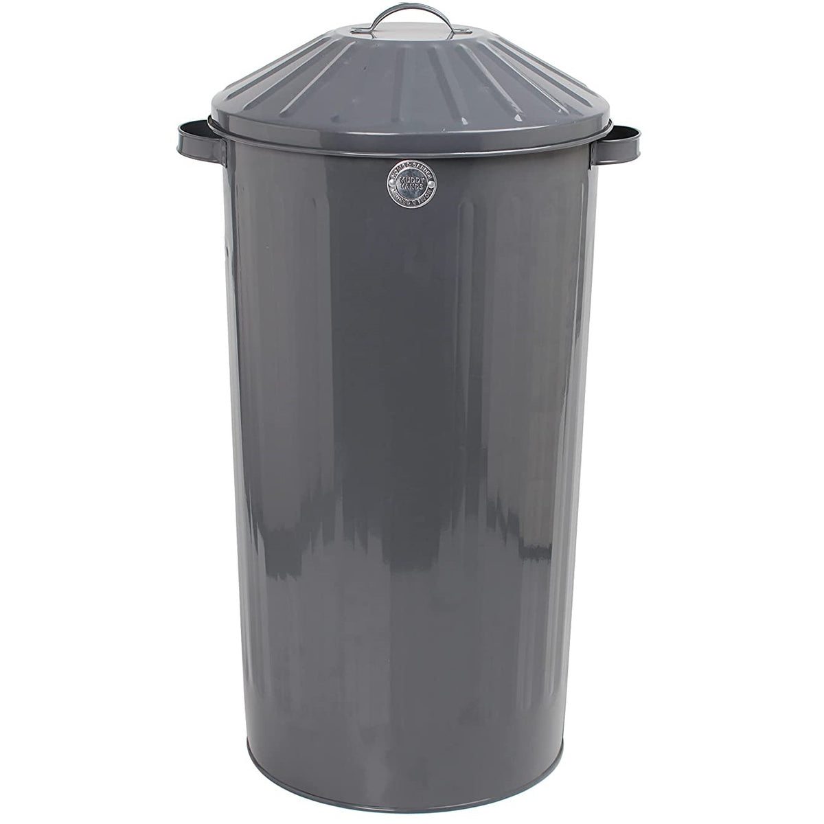 46 Litre Grey Metal Bin