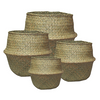 Seagrass Belly Baskets