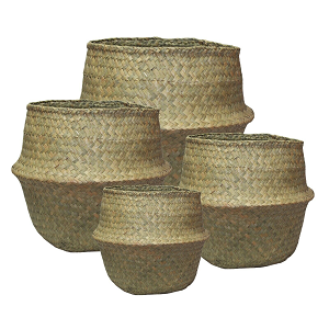 Seagrass Belly Baskets