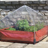 Large Plastic Raised Bed Grow Bag Cover Cloche with Poly Cover